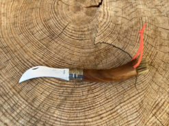 Alternative view of "bois de noyer" Opinel Pilzmesser mit WALNUSSHOLZGRIFF, in schicker Geschenkbox